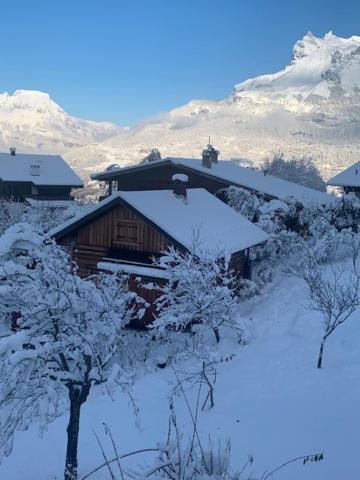 Chalet Le Jardin De Fees 생제르베레뱅 외부 사진
